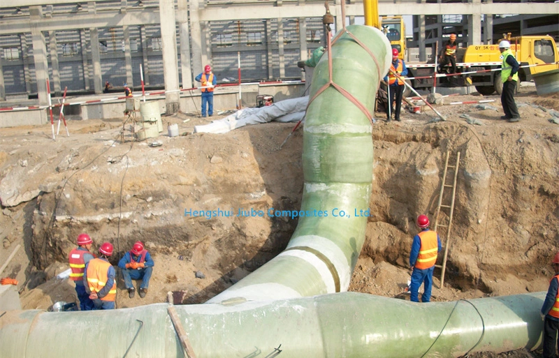 FRP GRP Pipes for Seawater Desalination Plant RO Process