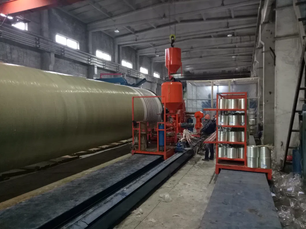 FRP GRP Gre Fiberglass Pipe China Factory Buried Corrosion Resistant Tube