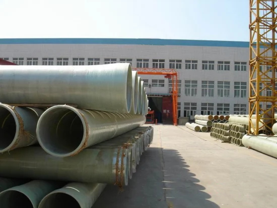 FRP GRP Gre ガラス繊維管中国工場埋設耐食性管